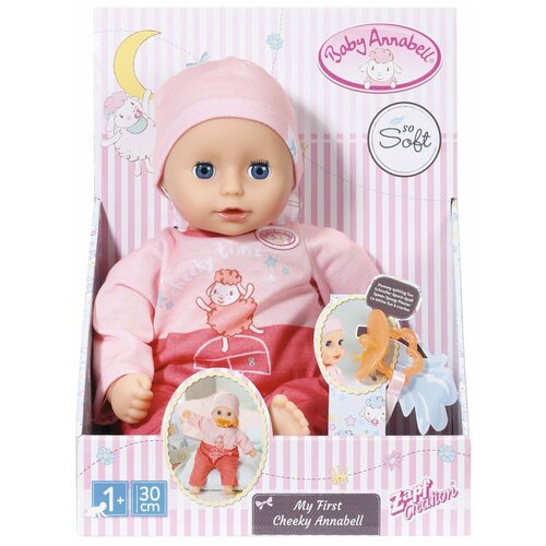 Пупс Zapf Creation Baby Annabell Моя первая кукла Анабелль 703304 интерактивный пупс zapf creation baby annabell мальчик 43 см 701 898