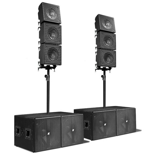 K-ARRAY KRX802 Активный звуковой комплект 2 KMT218 6 KX20 239217200₽