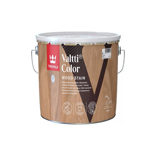 Лазурь Фасадная Tikkurila Valtti Color 9л Матовая на Масляной Основе для Наружных Работ / Тиккурила Валтти Колор