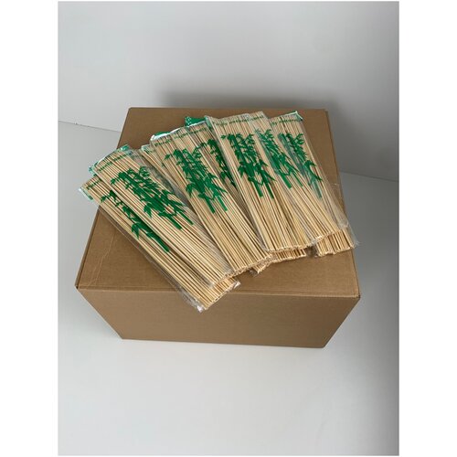 Бамбуковые шампура 30 см. 100 упаковок по 50 шампуров.