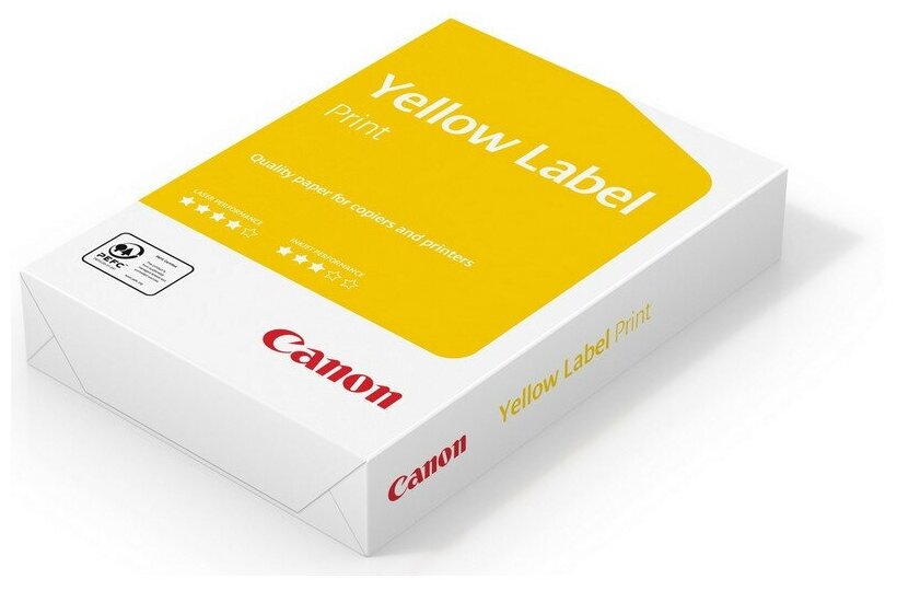 Бумага Canon Yellow Label Print (А4, марка С, 80 г/кв. м, 500 л) 266312