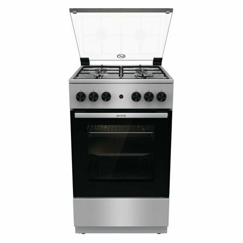 Газовая плита Gorenje GGI5A20XJ газовая духовка стеклянная крышка сталь нержавеющая сталь 81373₽