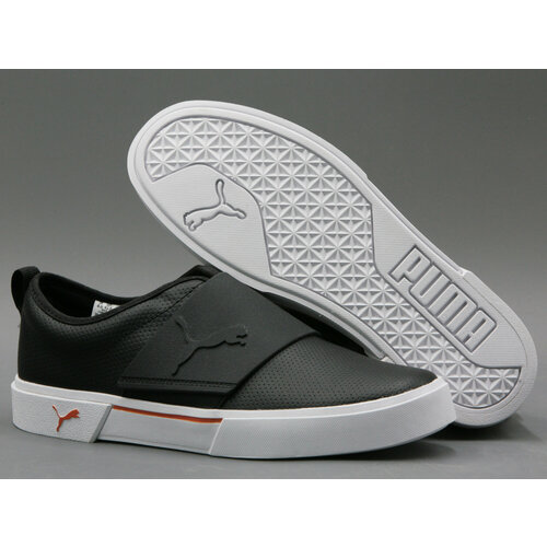 Кроссовки PUMA El Rey II Slip-On Perf L, полнота D, размер 9 US, черный