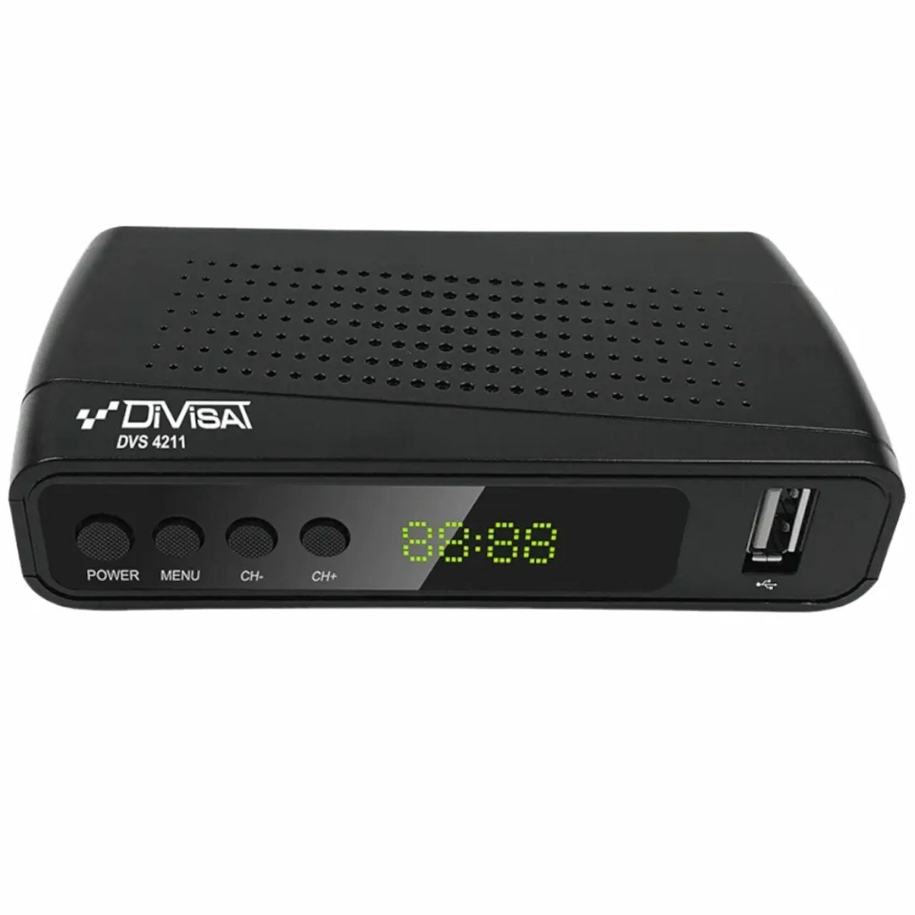 Приемник ТВ комбинированный DVS 4211 (DVB-T2, DVB-C) поддержка Dolby Digital