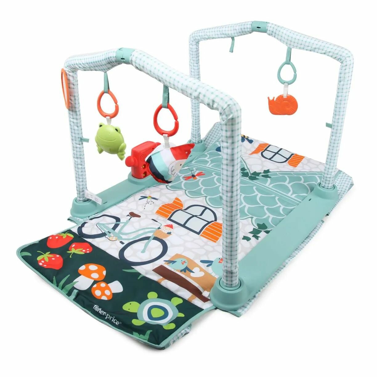 Коврик Домик 3в1 (Fisher-Price 3-in-1 Crawl & Play Activity Gym)