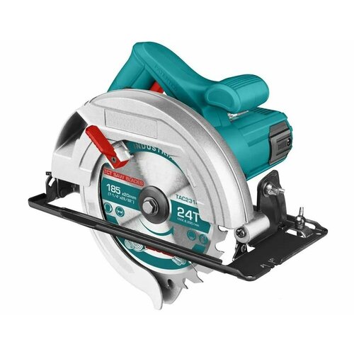 Электрическая циркулярная пила 1400 Вт диаметр диска 185 мм 4800 обмин TOTAL TS11418526 8900₽