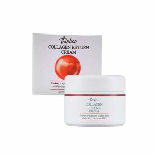 восстанавливающий крем с коллагеном thinkco collagen return cream THINKCO Крем для лица с коллагеном Collagen Return Cream