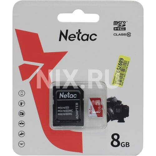 SD карта Netac NT02P500ECO-064G-R