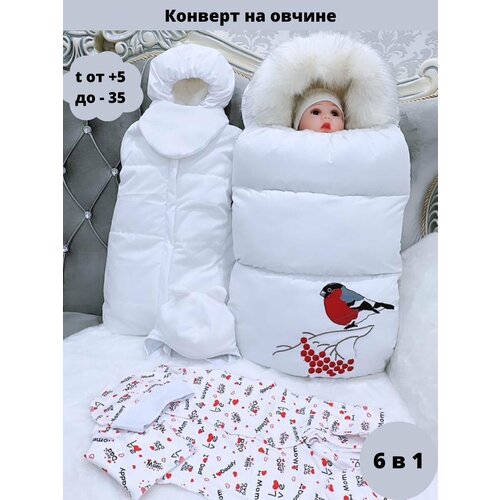 Конверт на выписку зима