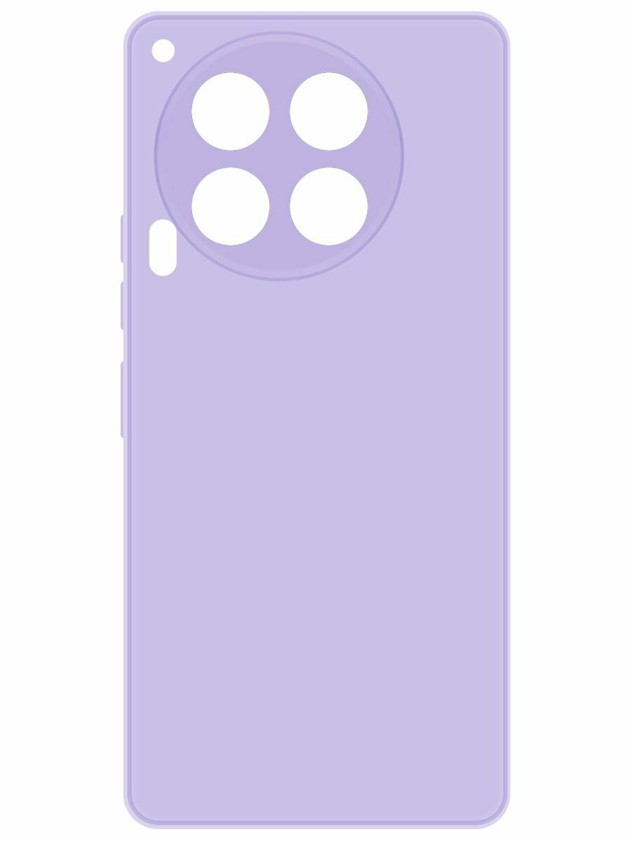Чехол-накладка Krutoff Silicone Case для TECNO Camon 30 5G лаванда