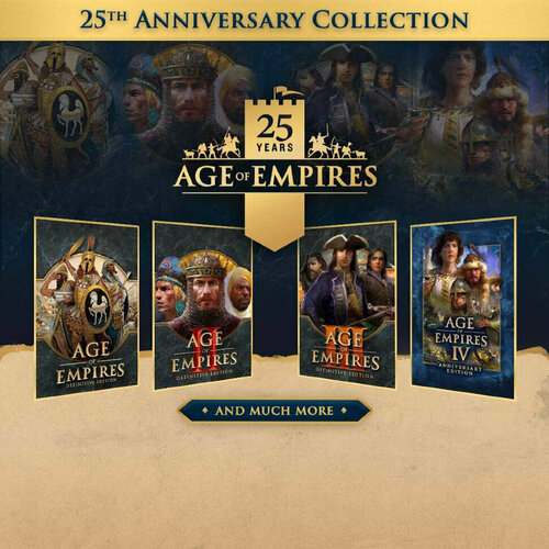 Игра Age of Empires 25th Anniversary Collection Xbox One Xbox Series S Xbox Series X цифровой ключ 2389₽