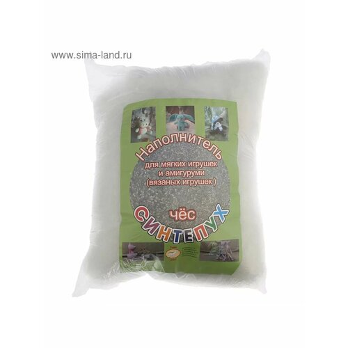 Наполнитель для вязаных игрушек Синтепух чес 200гр 697₽