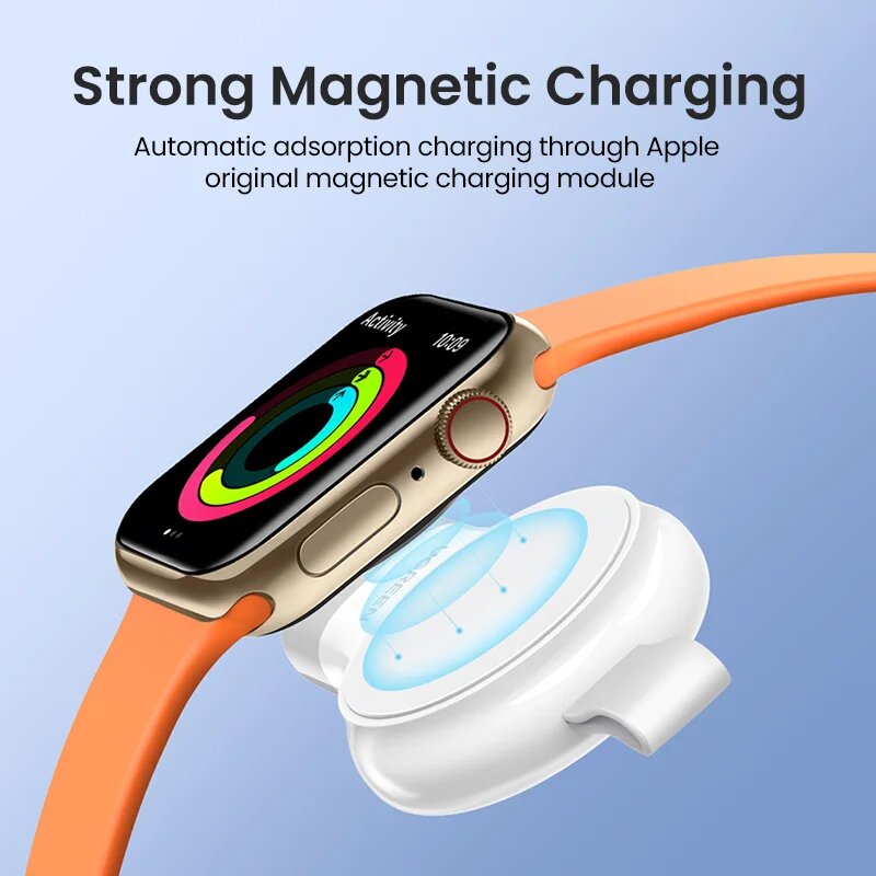 UGREEN USB C портативное беспроводное зарядное устройство MFi для Apple Watch Беспроводное зарядное устройство s магнитное быстрое зарядное устройство для Apple Watch серии USB C, Upgrade Version — фото 1