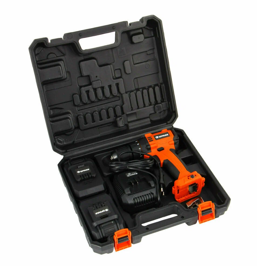 фото Дрель шуруповерт аккумуляторная Ермак 24 В