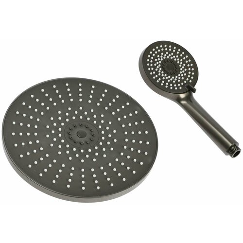 Набор леек для душа верхняя на шарнире d22 cм ручная 5 режимов d12 cм 1421₽