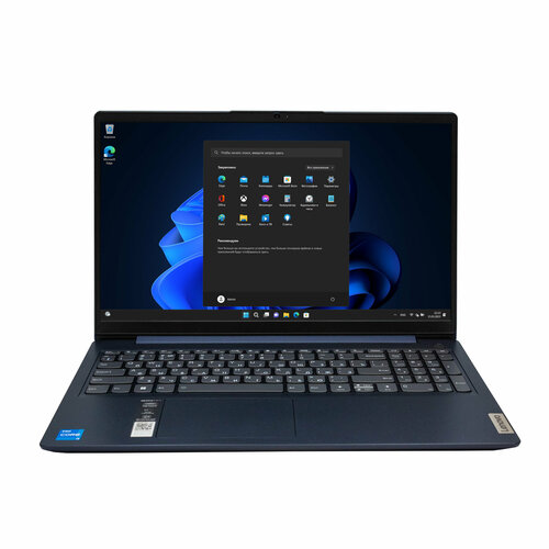 Ноутбук Lenovo Ideapad 3 156 FHDIntel Core i3-1215U 12ГГц8Гб RAM DDR4256Гб SSDIntel Iris Xe GraphicsWin 11 ProРусская клавиатура 42600₽