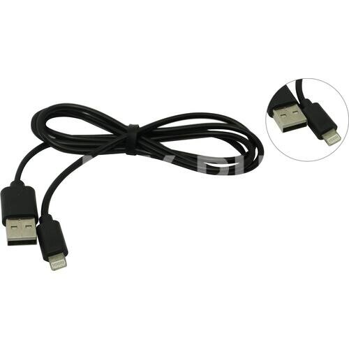 фото Кабель SmartBuy USB - 8-pin для Apple, 1 м, черный