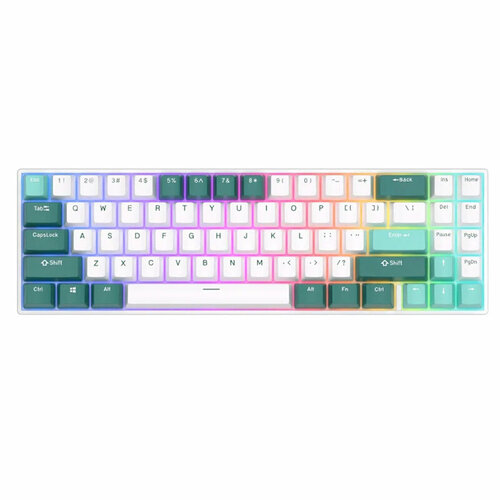 Клавиатура Royal Kludge RK71 Switch RK Red Camp Green-White X003DL34QB 559400₽