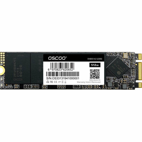 SSD накопитель Oscoo ON800 M2 2280 SATA 512GB 6970823620652 501100₽