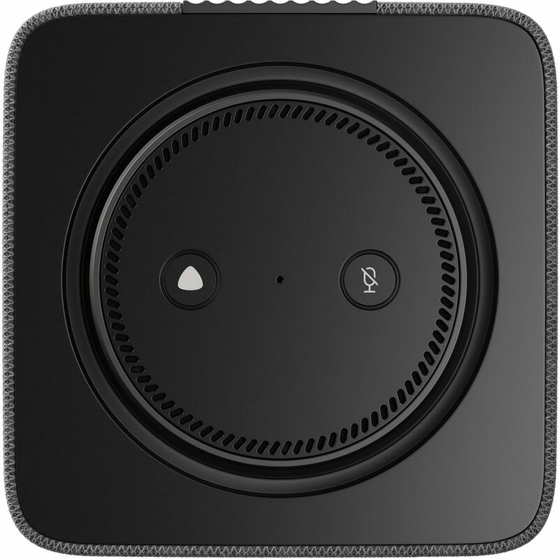 Умная колонка Яндекс Станция Макс Zigbee с часами и Алисой Чёрная — фото 1