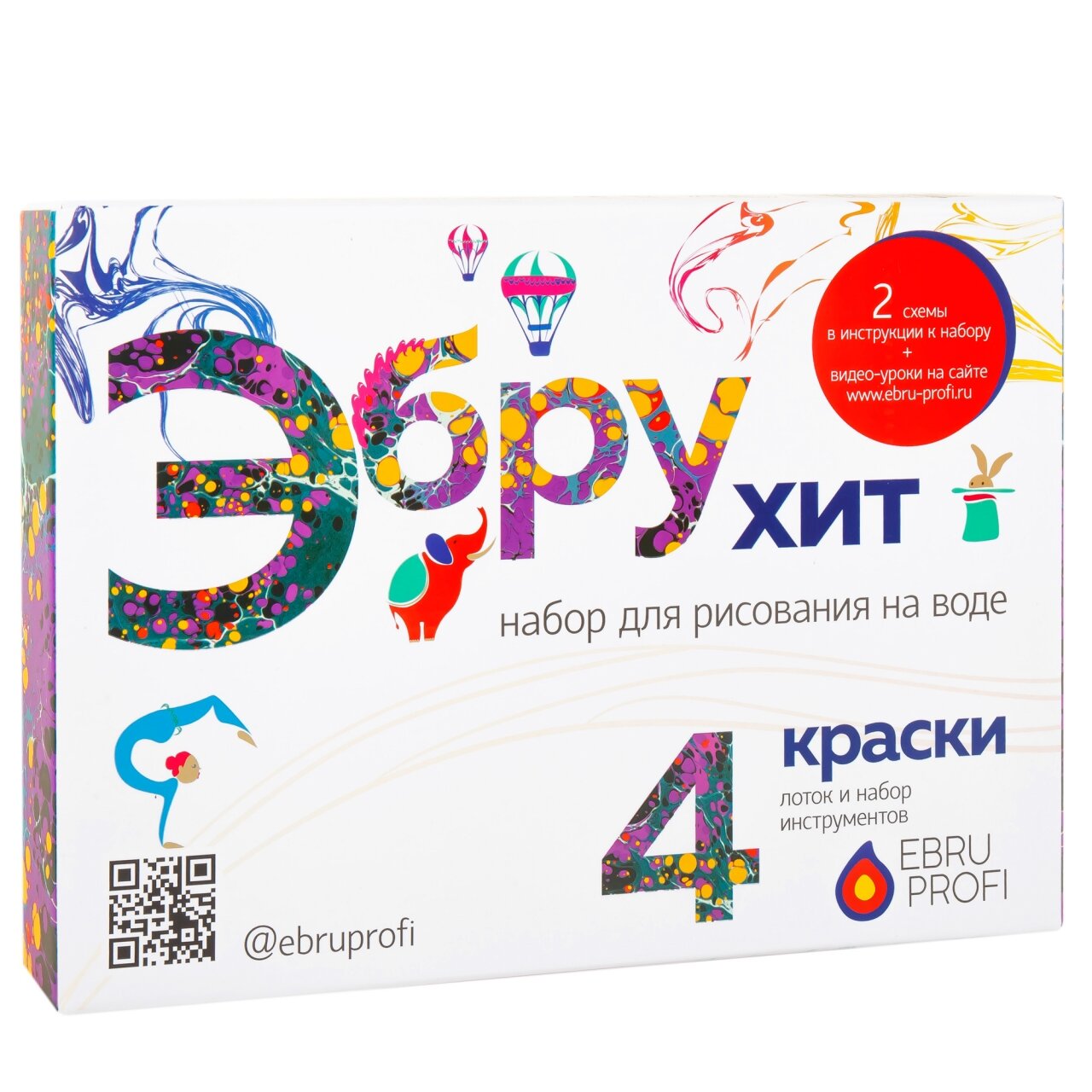 Ebru Profi Набор для творчества EBRU PROFI 01004 Эбру Хит 1004