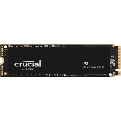 Накопитель Crucial SSD P3 1000GB M222x80mm NVMe PCIe 30 x4 QLC RW 35003000MBs IOPs н дн д TBW 220 DWPD 01 12 мес 8354₽