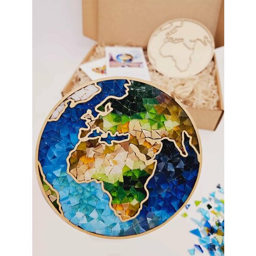 Набор для творчества для взрослых планета Земля