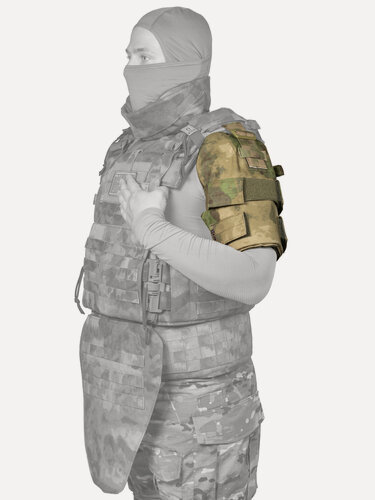 Изображение товара Защита плеч TOGA Unit "Сфера", баллистическая защита Бр1, цвет мох, размер 42-58