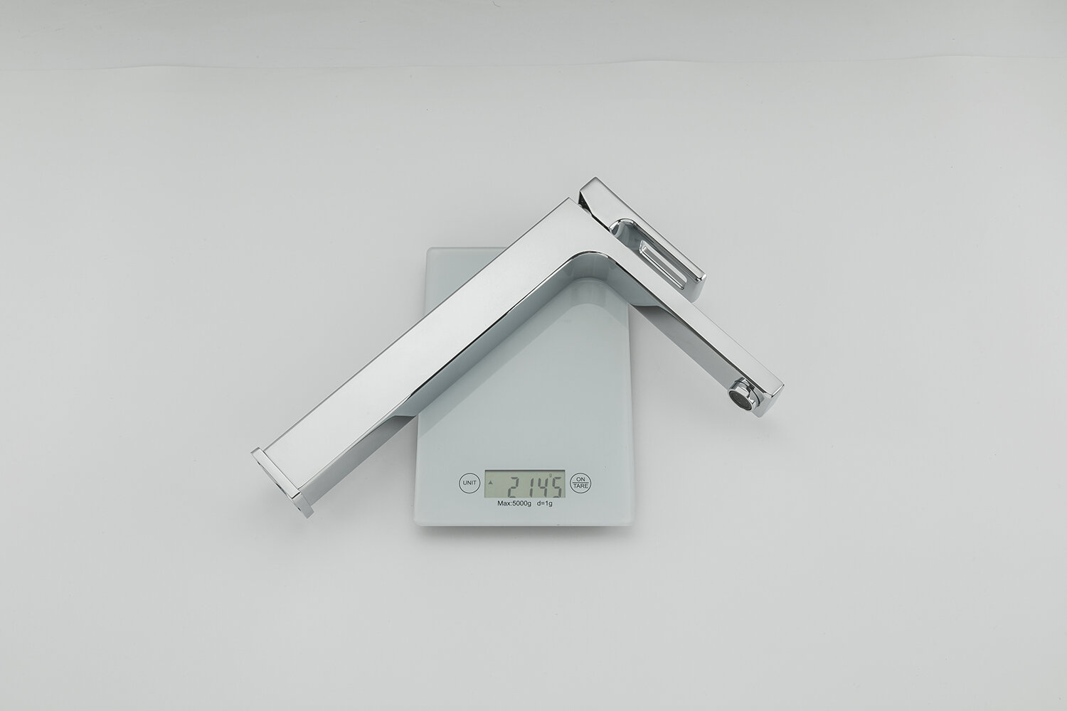 Смеситель для раковины высокий Gappo Futura G1018-2, латунь, в цвете хром — фото 1