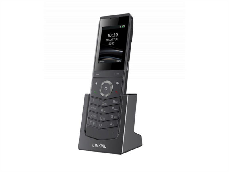 WiFi-телефон LINKVIL W611W беспровод. Wi-Fi 4 SIP-акк 24