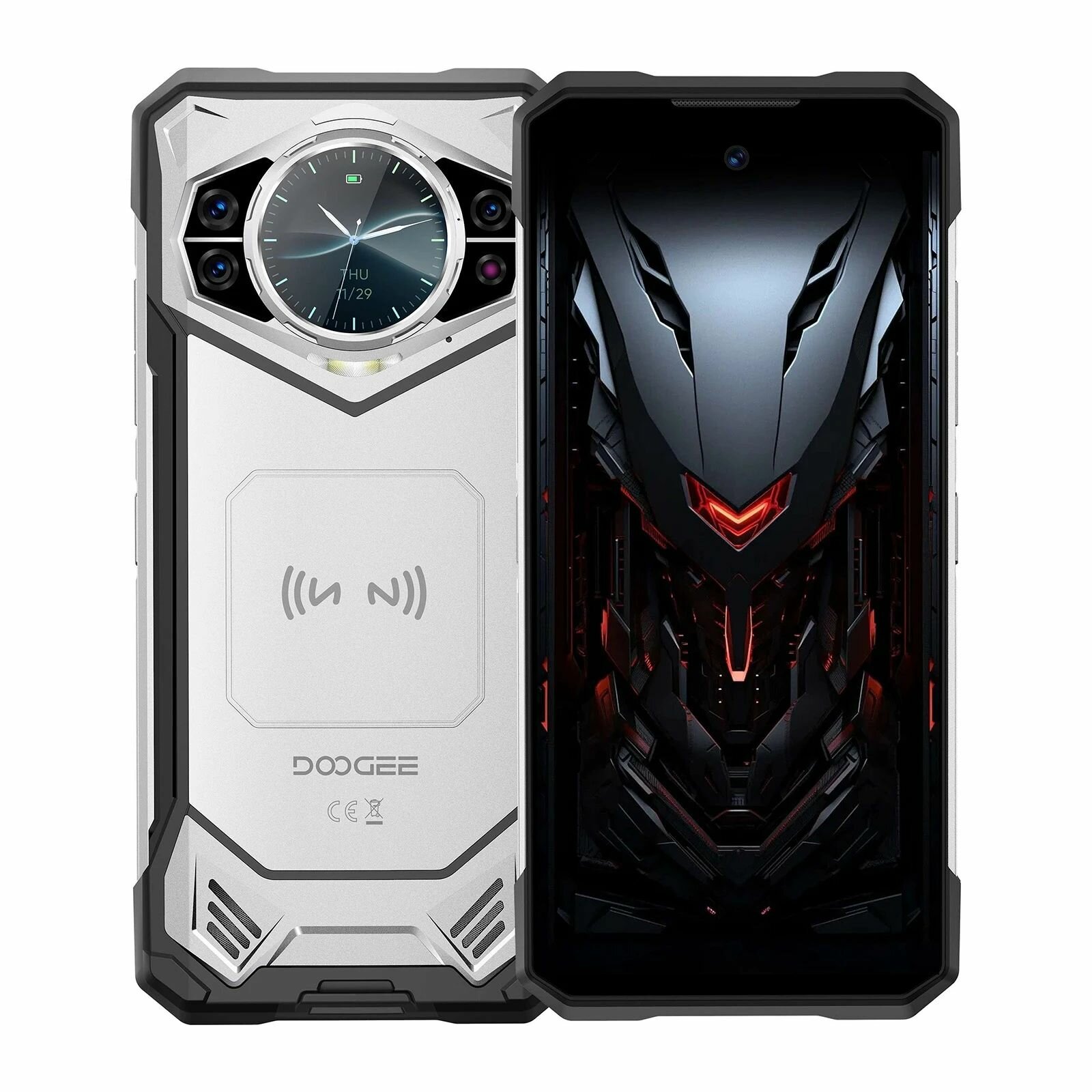 Смартфон глобальная версия DOOGEE S200, 6,72 дюйма, 1,32 МП, 10100 мА ч, Android 14 NFC