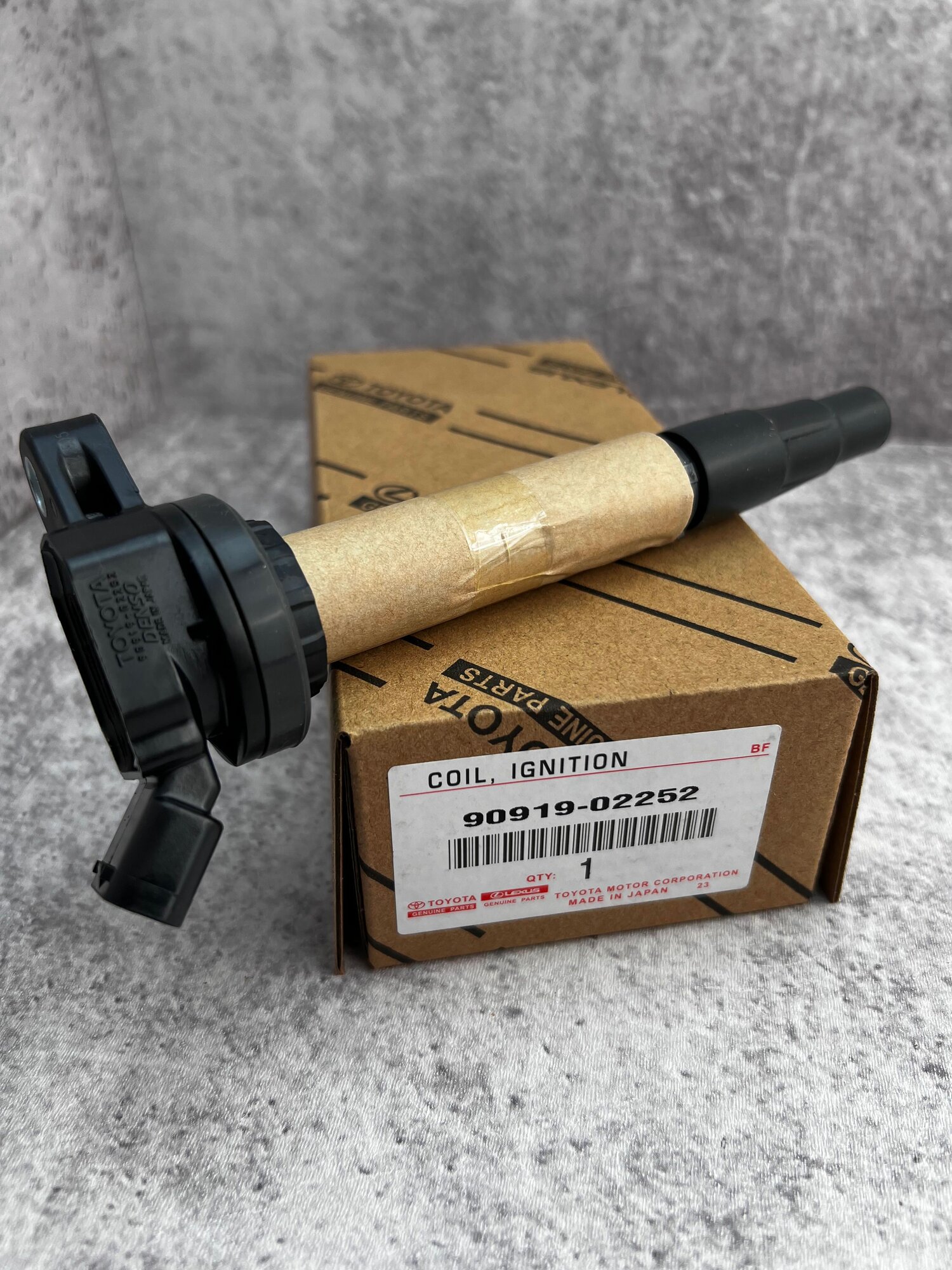 Катушка зажигания Toyota 9091902252 для Corolla Rav 4 Avensis Auris Yaris Vitz Vios Prius Verso. артикул : 90919-02252