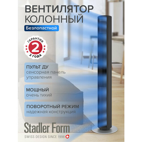 Напольный вентилятор Stadler Form Peter 13.7 см чёрный