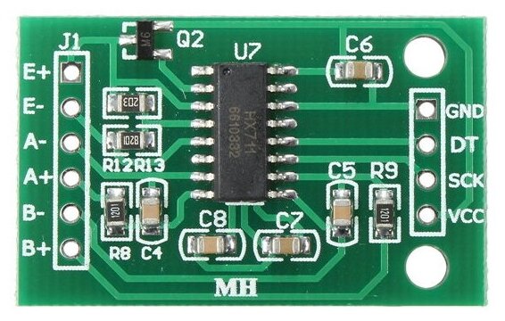 Модуль HX711 (модуль АЦП для тензодатчика)