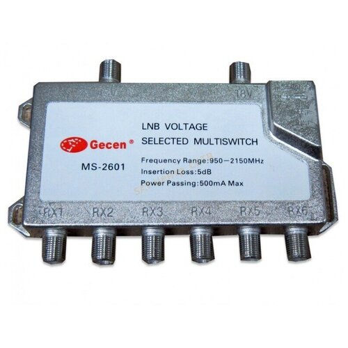 Мультисвитч радиальный Gesen 2x6 MS-2601=1390