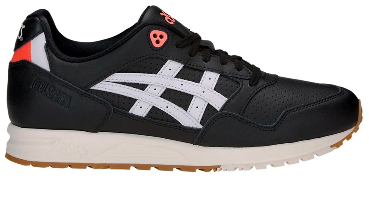 Asics tiger sale gel saga black