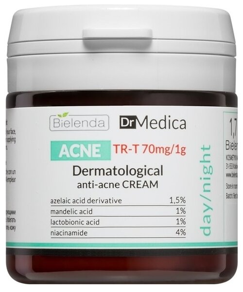 Bielenda Dr Medica Dermatological Anti-Acne Cream, 50 мл