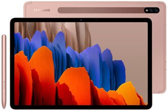 Планшет Samsung Galaxy Tab S7 11 SM-T875 (2020), 6 ГБ/128 ГБ, Wi-Fi + Cellular, бронза