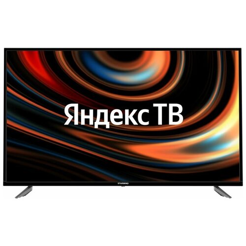 фото Телевизор led starwind 43" sw-led43ub400 яндекс.тв черный/ultra hd/60hz/dvb-t/dvb-t2/dvb-c/dvb-s/dvb-s2/usb/wifi/smart tv (rus) (1451705)