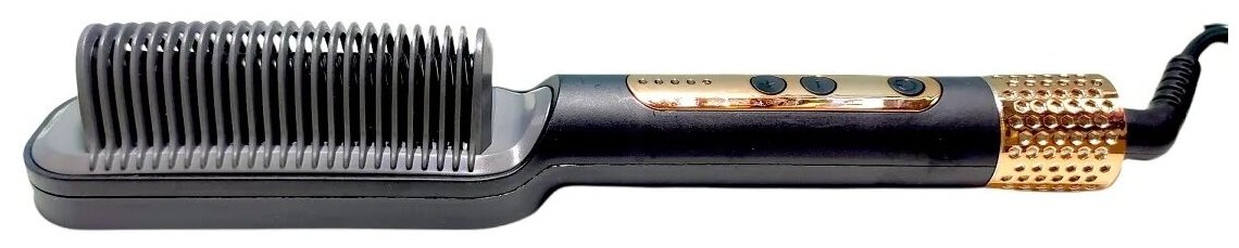 Выпрямитель для волос, Термощетка CRONIER CR-1019 ,черный - фотография № 3