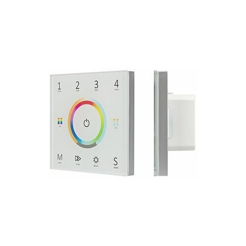 Панель Sens SMART-P67-MULTI White (230V, 4 зоны, 2.4G) (Arlight, IP20 Пластик, 5 лет)