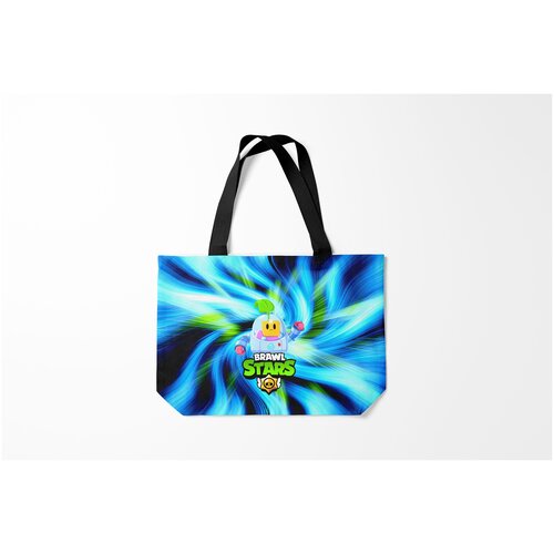 фото Сумка-шоппер / 46х35 см / геймерам / brawl stars sprout. burnettie