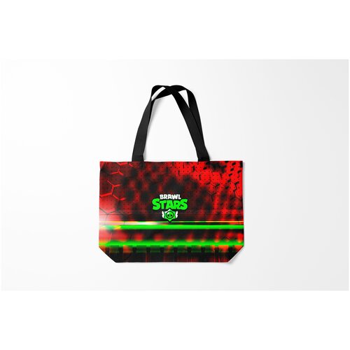 фото Сумка-шоппер / 46х35 см / геймерам / brawl stars burnettie