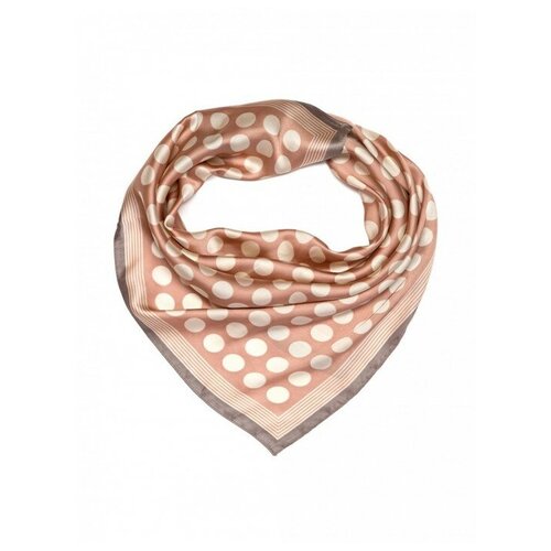 фото Rossini платок женский текстильный, цвет бежевый, размер 70х70