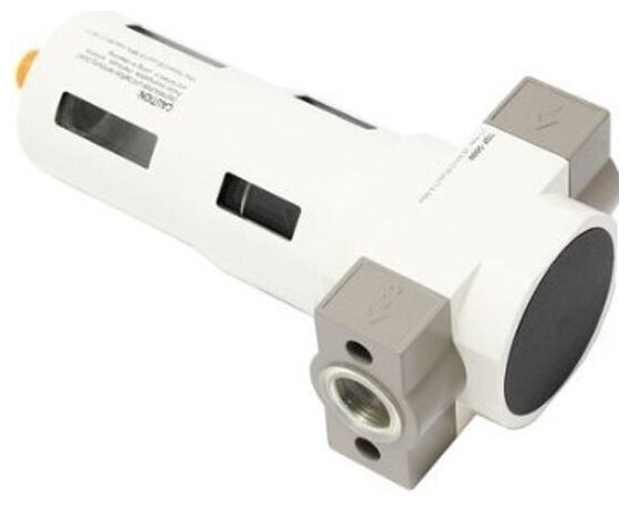 Фильтр для пневмосистемы Rock Force RF-703214 1/4"DR, 1300л/мин, 16 bar, температура воздуха:0° до 60°, 5мк