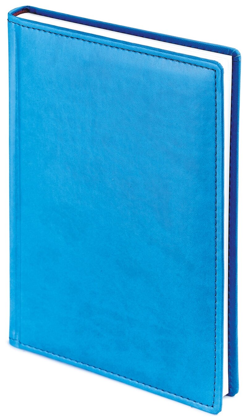 Ежедневник недатированный Bruno Visconti "VELVET ", Soft touch, синий неоновый А5, Арт. 3-115/07