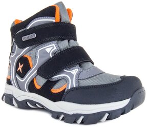 Ботинки Orthoboom 81054-02 для мальчика, размер 36, цвет серо-черный с оранжевым