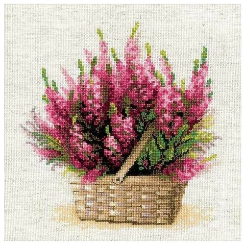 фото Набор для вышивания риолис "шотландский вереск",25x25см