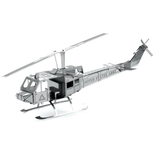 Cборная модель Metal Earth: Вертолет Хьюи UH-1