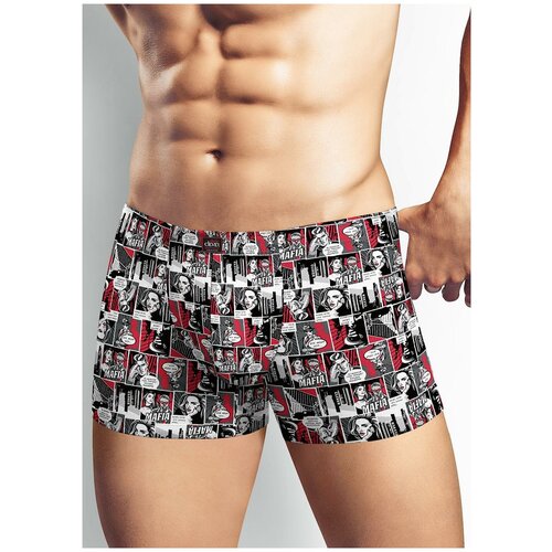 фото Трусы шорты мужские clever черные, размер 48